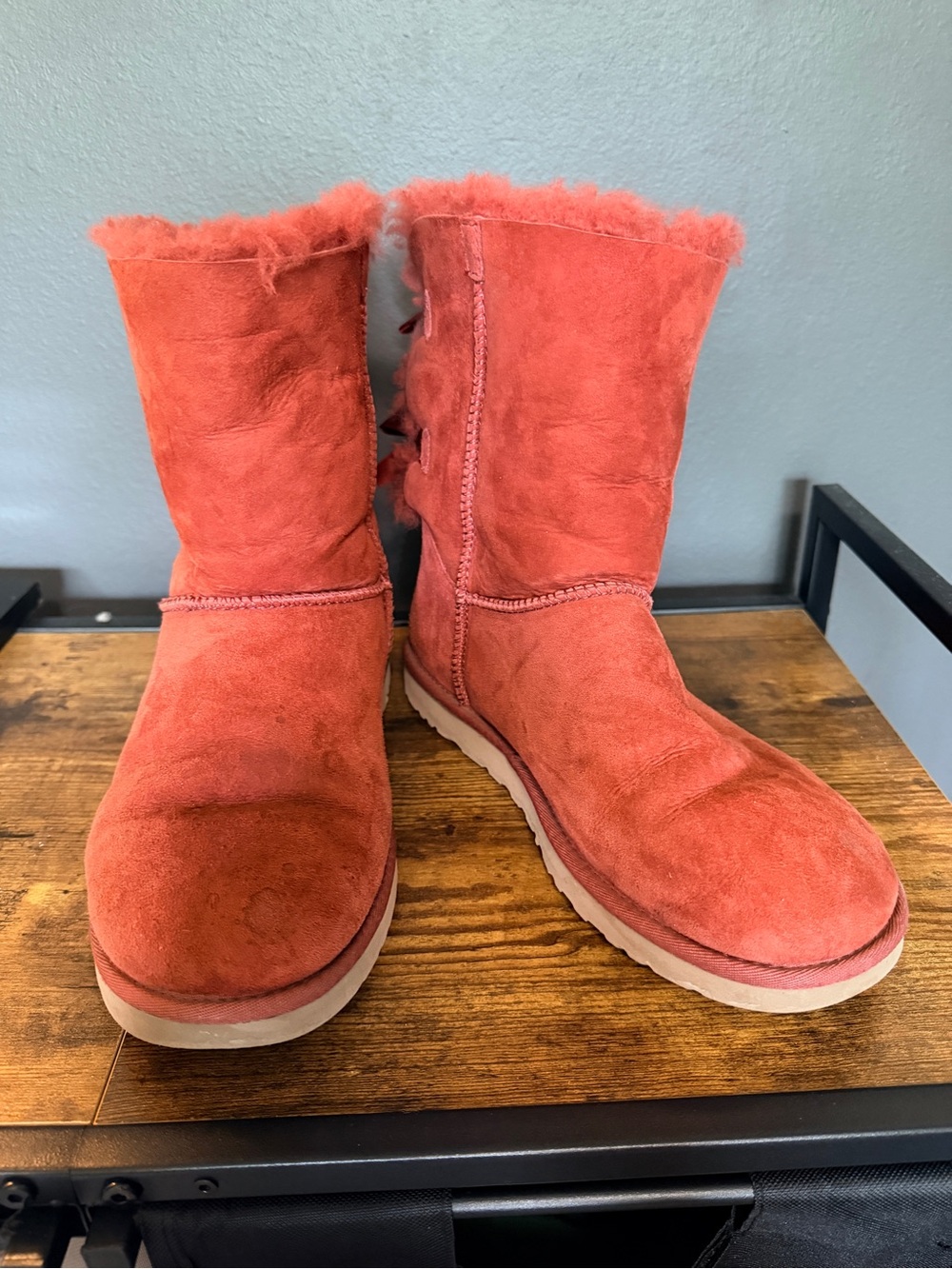 UGG Boots in Brick Red